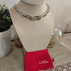 UNO de 50 Bold Silver Necklace